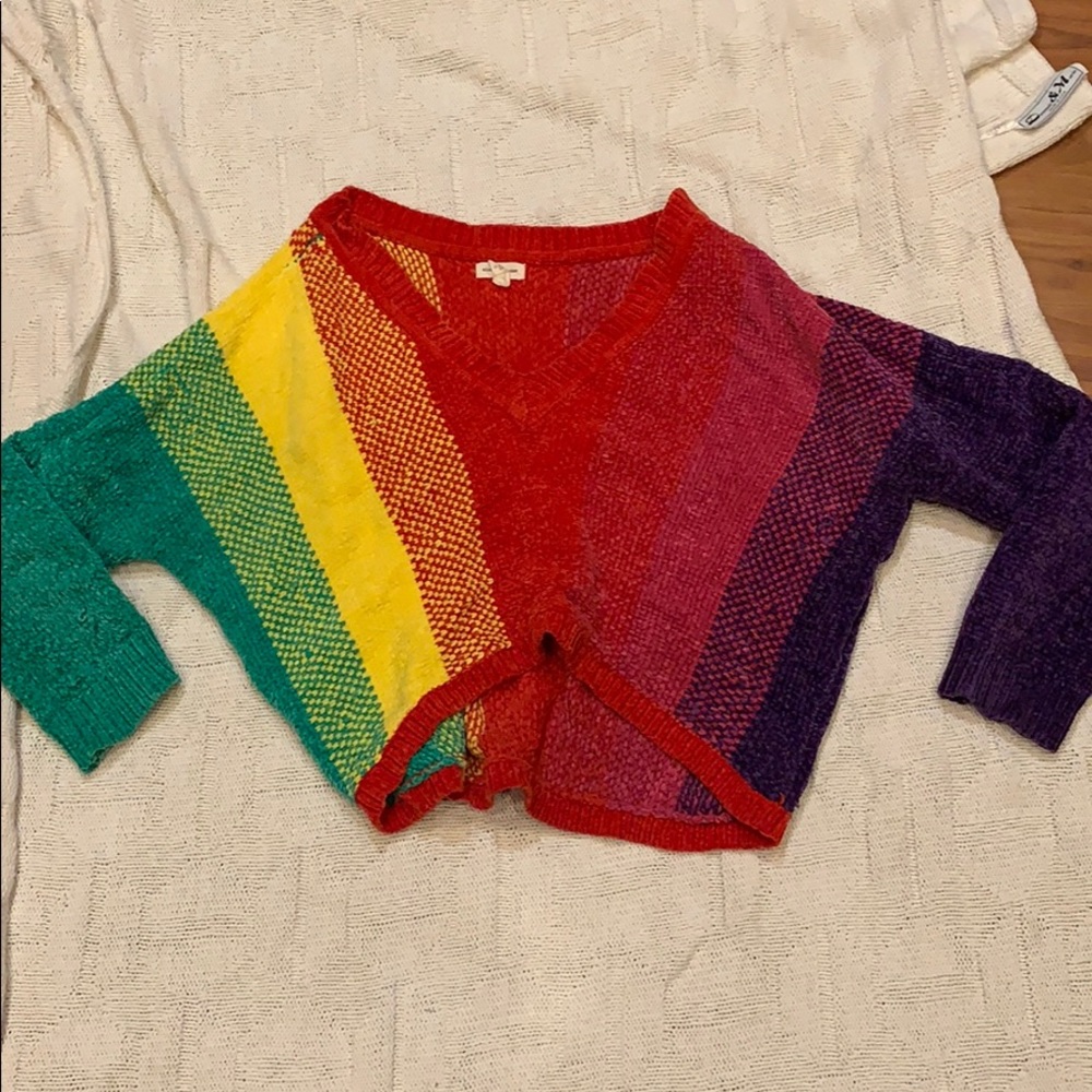 Rainbow Sweater!